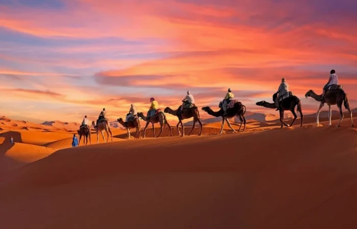 enjoy camel ride experience during this 3 days tour from marrakech to merzouga desert