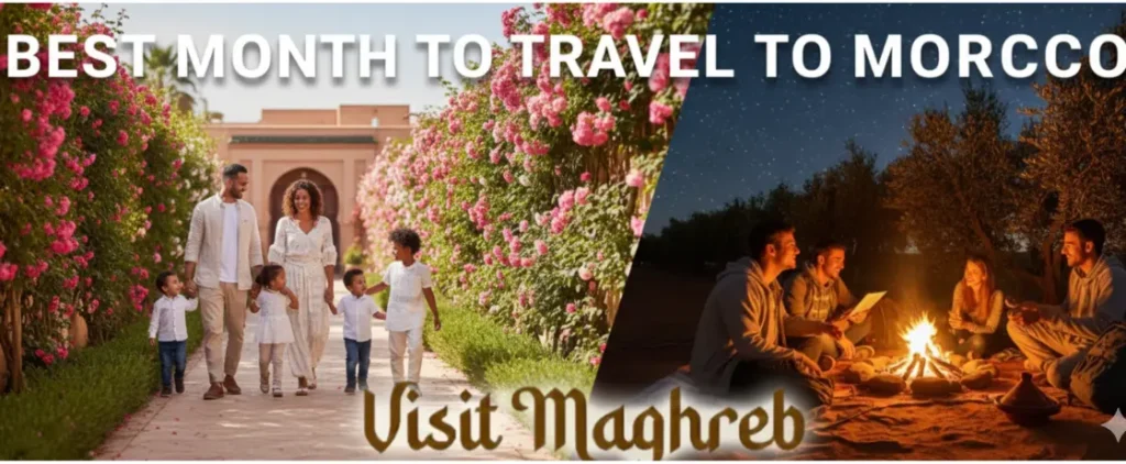 Best month to travel to Morocco for desert tours, cities, and cultural trips
