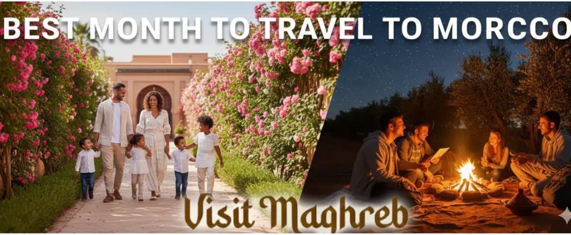 Best month to travel to Morocco for desert tours, cities, and cultural trips