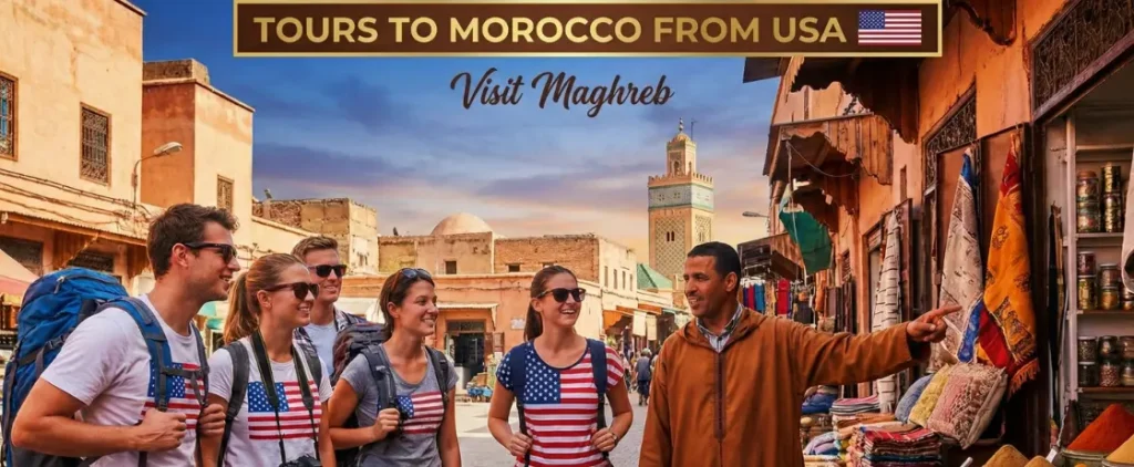 American travelers enjoying tours to Morocco from USA